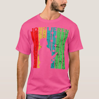 Camiseta Design Retro de Malabarismo Bolas de Malabarismo V