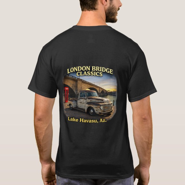Camiseta Design Retro Desert Muscle Pickup (Verso)
