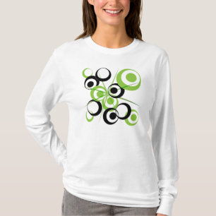 Camiseta Design retro do círculo
