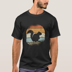 Camiseta Design Retro Esquilo