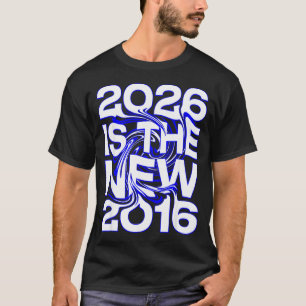 Camiseta Design Retro Futuro Novo 2026 2016
