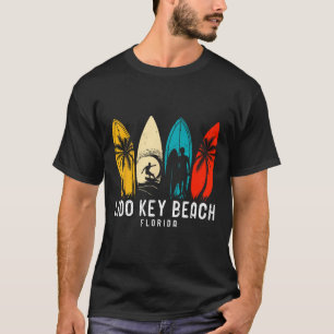 Camiseta Design Retro Lido Key Beach Florida Surfboarder Fo