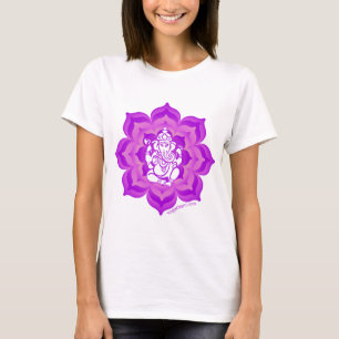 Camiseta Design roxo de Ganesh