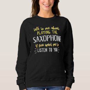 Camiseta Design Saxofone Para Tocar Música Para Homens E Mu
