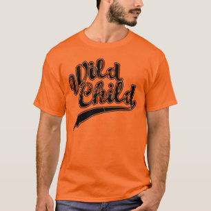 Camiseta Design selvagem dos esportes do vintage da crianç