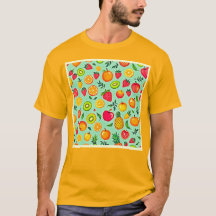 Design Sem Costura de Frutas de Verão