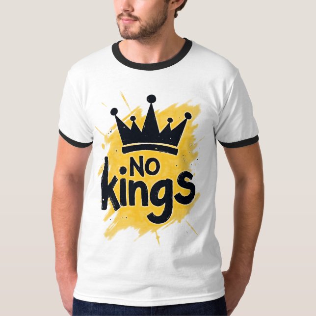 Camiseta Design Sem Reis – Poder para o Povo (Frente)