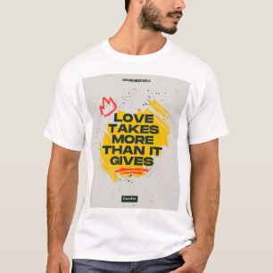 Camiseta "Design Seu Sonho. Vista sua arte" "Impressões per