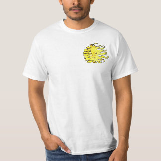 Camiseta Design solar de tatuagem