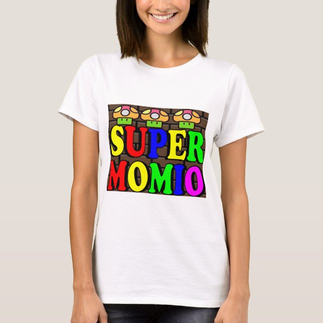 Camiseta design super momio  (Frente)