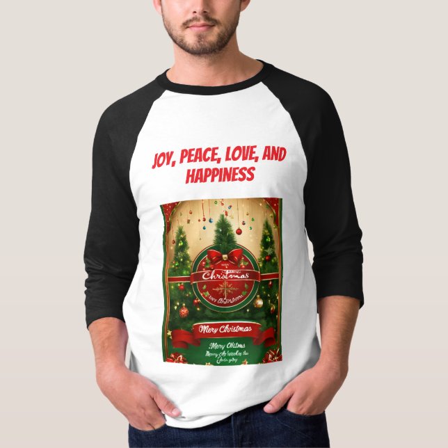 CAMISETA DESIGN SUSTENTÁVEL ÚNICO PARA CARAS JOVENS (Frente)