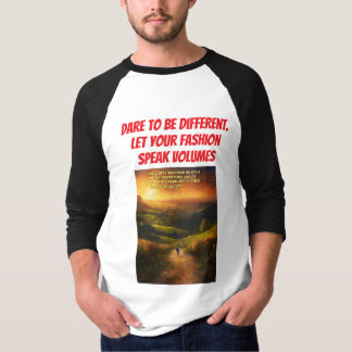 CAMISETA DESIGN SUSTENTÁVEL ÚNICO PARA CARAS JOVENS