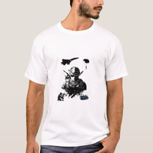 Camiseta design swat para homens