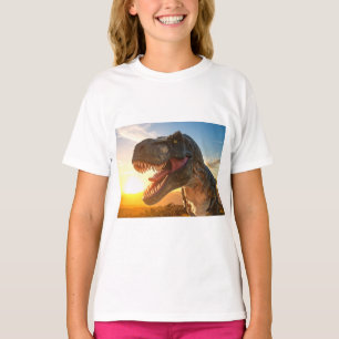 Camiseta design T-Rex Rugido