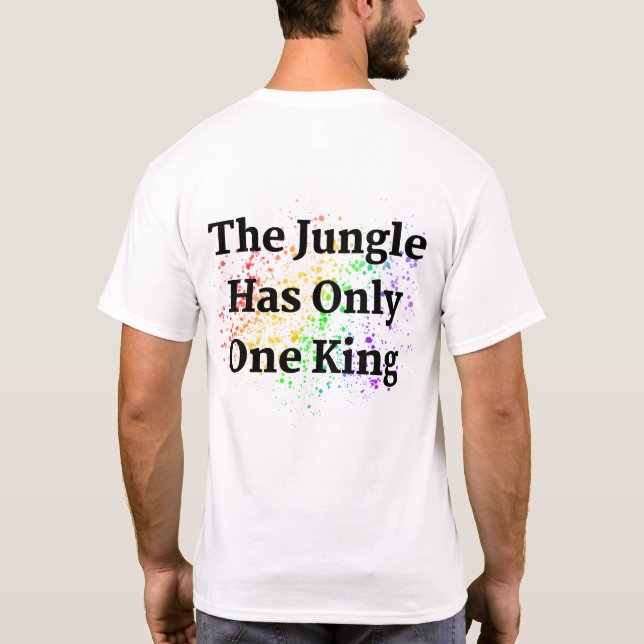 Camiseta design tendência (Verso)