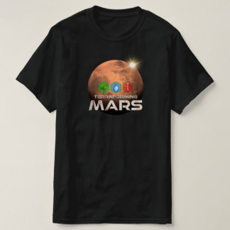 Camiseta Design Terraforme Marte 3 Hex