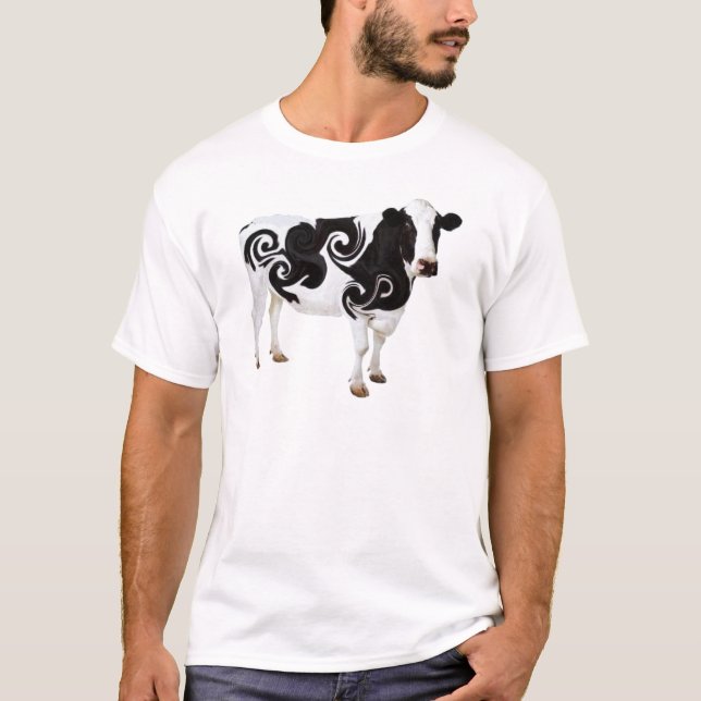 Camiseta Design torcido da vaca (Frente)