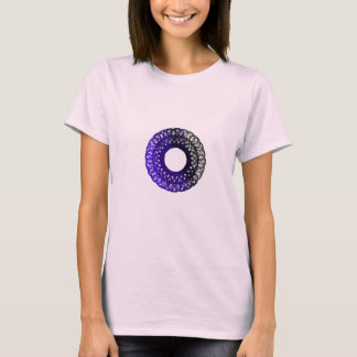 Camiseta design torpam roxo-preto
