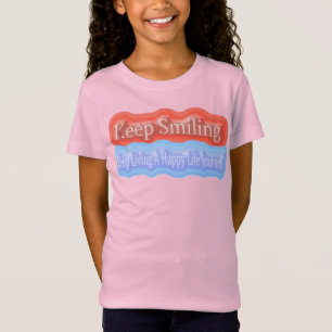 Camiseta Design Trabalho de arte Bonito Sobre "Continue Sor