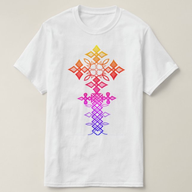 Camiseta Design Tradicional Etíope (Frente do Design)