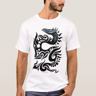 Camiseta Design tribal do dragão