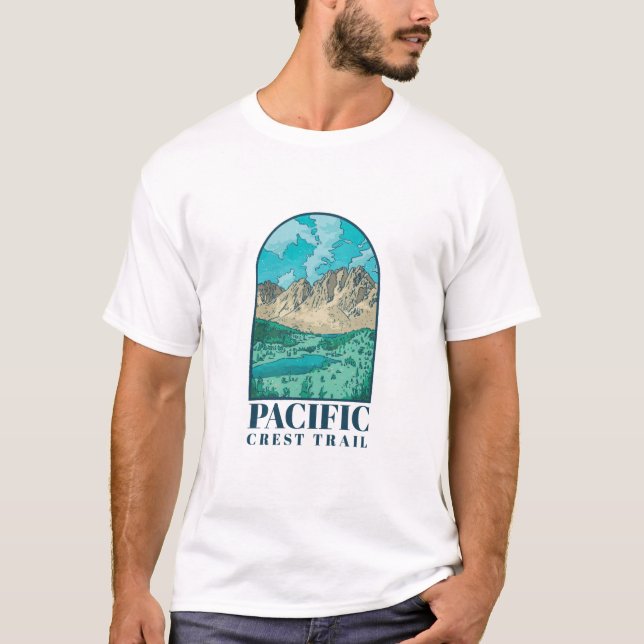 Camiseta Design Trilha Pacific Crest (Frente)