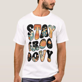 Camiseta Design Tropical Artístico Vibrações de Verão para 