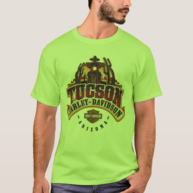 Camiseta design Tucson Harley Davidson (Frente)
