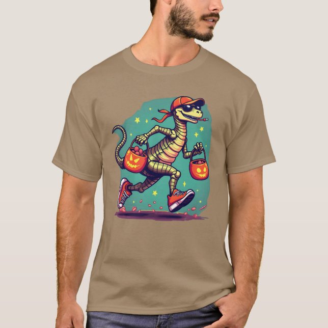 Camiseta Design única do Halloween (Frente)