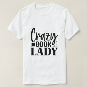 Camiseta Design único e louco para amantes de livros