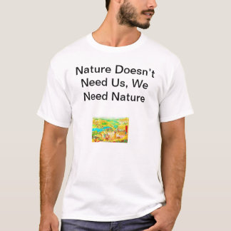 Camiseta design único para a fortuna Terra sustentável