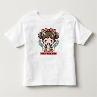Camiseta Design único para o Dia Mundial do Leite