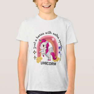 Camiseta Design Unicorn para amantes unicórnios