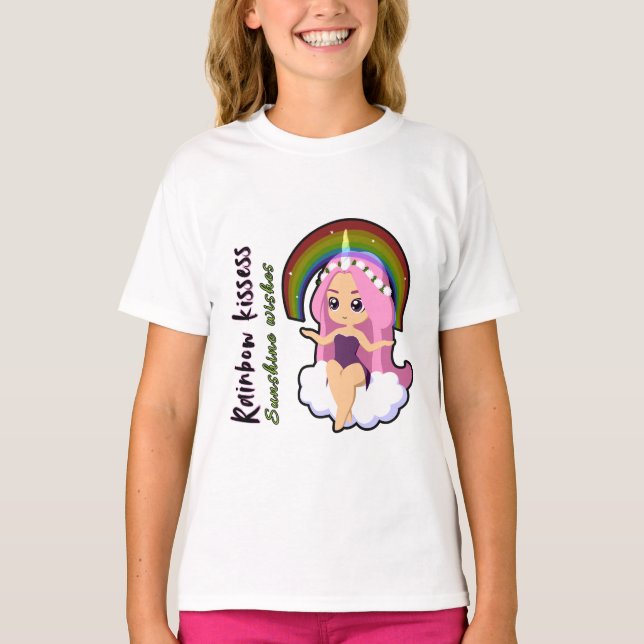 Camiseta Design Unicorn para amantes unicórnios (Frente)