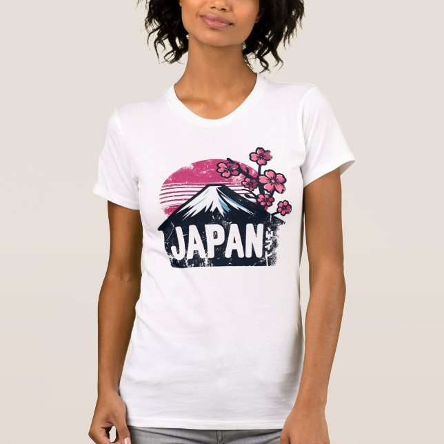 Camiseta Design Viagem do Japão (Frente)