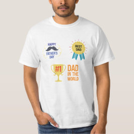 Camiseta Design Vibes do Pai legal para Dia de os pais