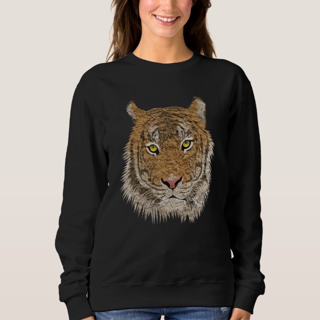 Camiseta Design Vintage de Conservação de Tigres (Frente)