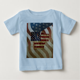 Camiseta Design Vintage Dia da Independência 4 de Julho