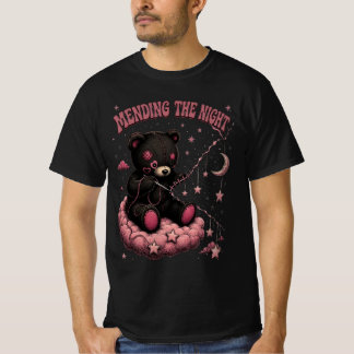 Camiseta Design Vintage dos Anos 70 Consertando o Urso Notu