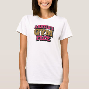 CAMISETA DESIGN VISUAL CAPRICHO SO FACE DE GINÁSIO