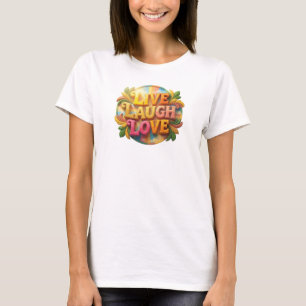Camiseta Design Visual Expressivo VIVA RIJA AMA