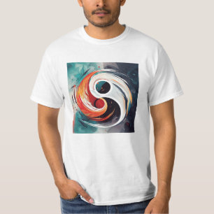 Camiseta Design Yin e Yang originais -