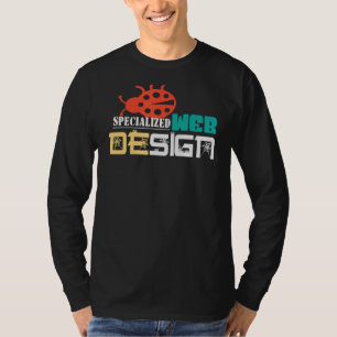 Camiseta Designer da Web Especialista em Código de Site