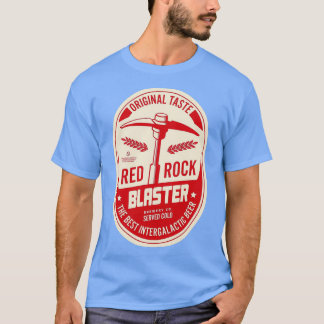 Camiseta Designer de Cervejas Red Rock Blaster de Deep Rock
