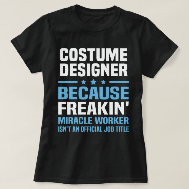 Camiseta Designer de Costume (Frente do Design)