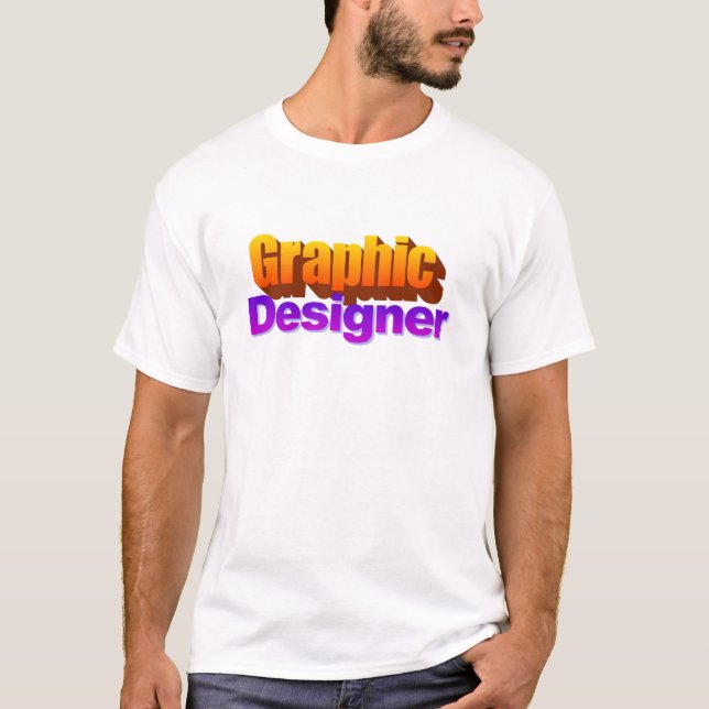 Camiseta Designer de gráficos (Frente)