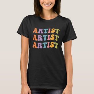 Camiseta Designer de Gráficos Trabalho de arte de Artistas