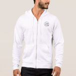 Camiseta Designer de Homens Brancos<br><div class="desc">White Hoodie Men Designer Você pode personalizá-lo com sua foto,  logotipo ou com seu texto. Você pode colocá-los como quiser na página de personalização. Engraçado,  único,  bonito,  ou pessoal,  é sua escolha.</div>