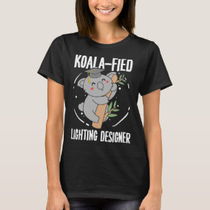 Camiseta Designer de Iluminação Koala Lighting Outfit Palco