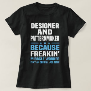 Camiseta Designer E Criador De Padrões